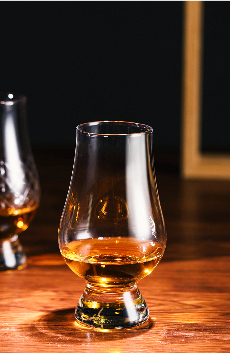 格兰·凯恩杯英国gencairn水晶玻璃手工刻花闻香杯 威士忌洋酒红酒