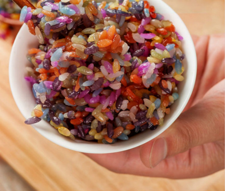 广西五色糯米饭材 花米饭彩色米500g五彩米七彩糯米饭云南特产五彩