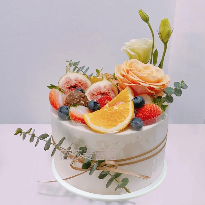 仿真蛋糕道具 2022仿真生日蛋糕模型网红新款鲜花水果皇冠橱窗样品