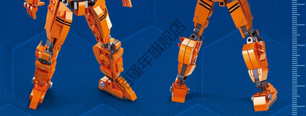 凤凰游击士高达 环太平洋机甲积木2机器人模型拼装1复仇流浪者玩具