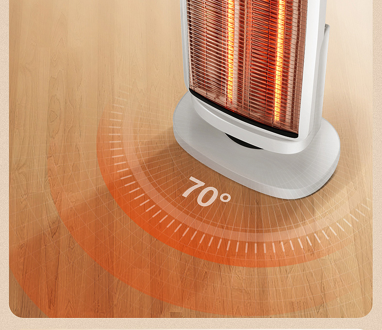 【升级新款】小霸王取暖灯家用节能立式电暖器省电速热小太阳烤火炉