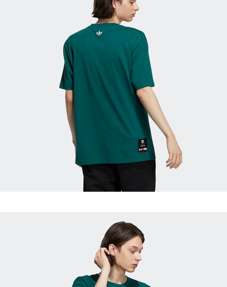 adidas阿迪达斯官网三叶草pixar联名情侣款男女夏季运动短袖t恤hd9074
