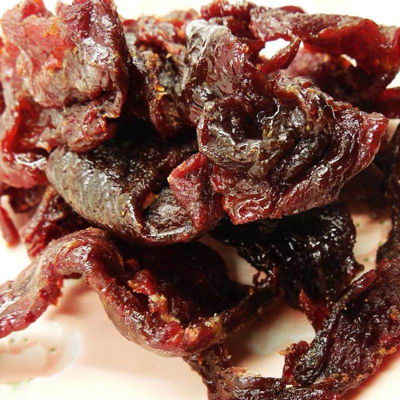 广西灵山特产五利牛巴牛肉干脯腊味武利熟零食日期新鲜武利韦四 五利