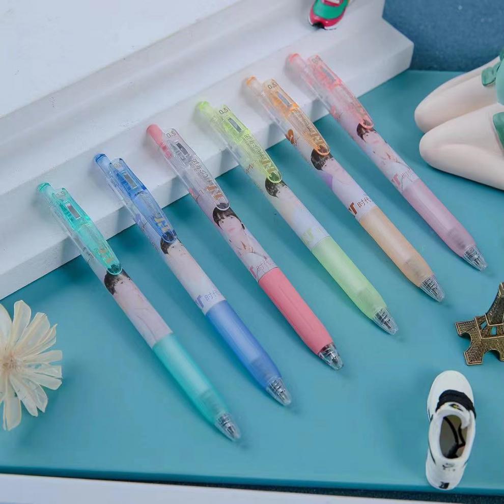 tnt时代少年团盲盒笔 按动中性笔0.