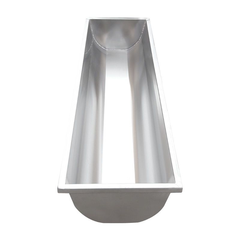 羊料槽食槽饲料槽子不锈钢牛羊用饮水喝水喂料槽牛槽养羊设备1米