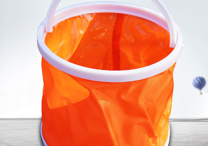 【京品优选】折叠便携打水桶钓鱼桶洗车桶多功能折叠打水桶车载水桶