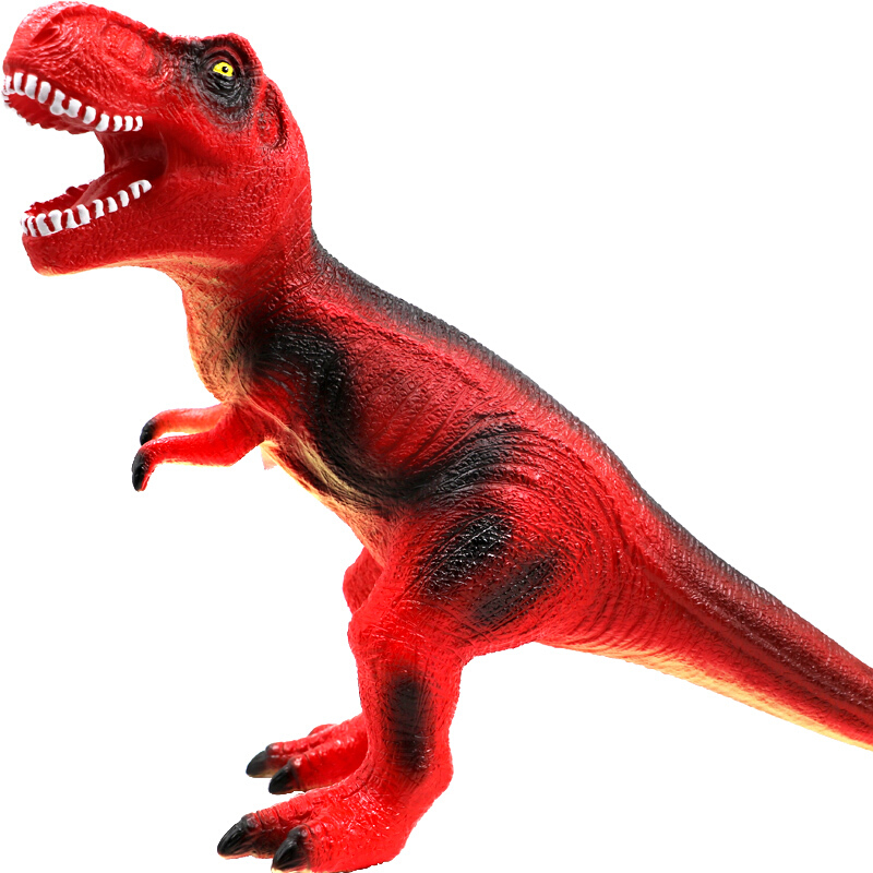大王龙玩具儿童红色超大号大王龙恐龙玩具仿真动物大号霸王龙男孩塑胶