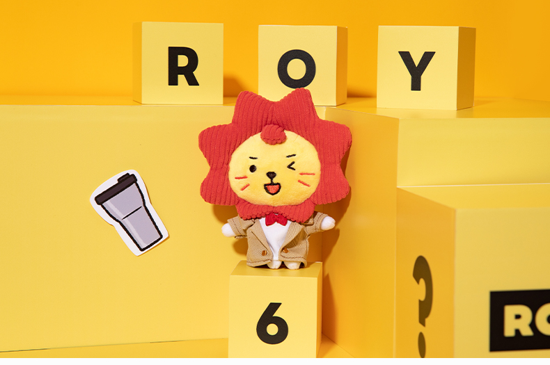 roy6萊陽11cm鑰匙扣掛件盲盒公仔動漫卡通萌趣可愛玩偶掛件line