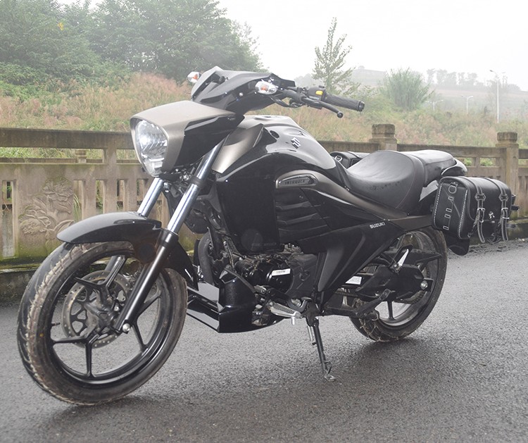 珊艺适用铃木酷道155快拆边包复古边箱侧挂包改装件后货架无损装 酷道