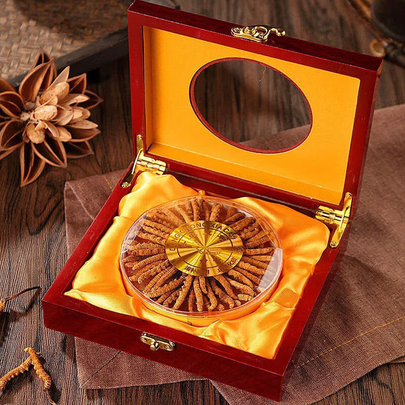 整根虫草西藏那曲青海玉树甘孜藏族虫草虫草10根送12根礼盒装