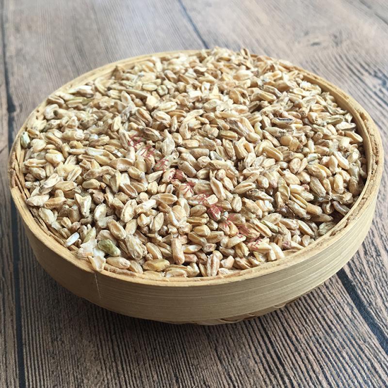 正宗浮小麦盗汗止汗自汗泡茶瘦小麦瘪子另有甘草大枣酸枣仁 浮小麦