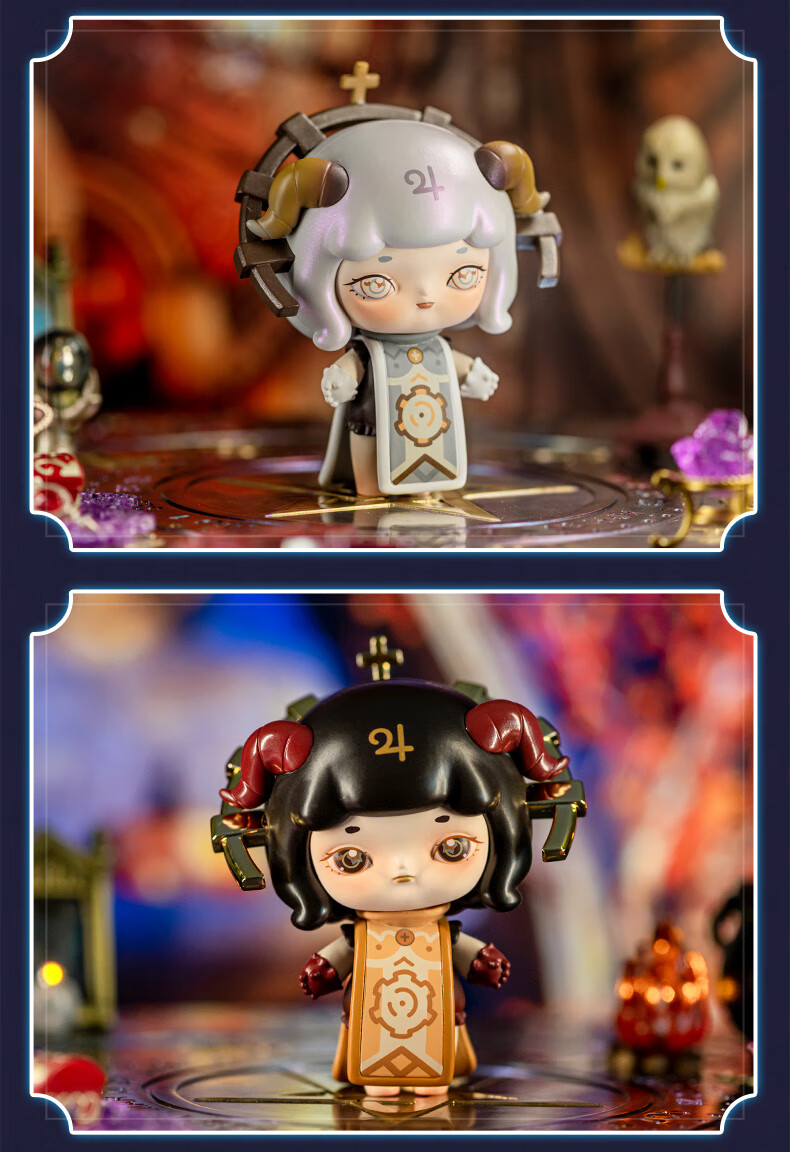 zura塔罗世界系列盲盒2020网红新款潮玩公仔创意娃娃摆件女孩玩具