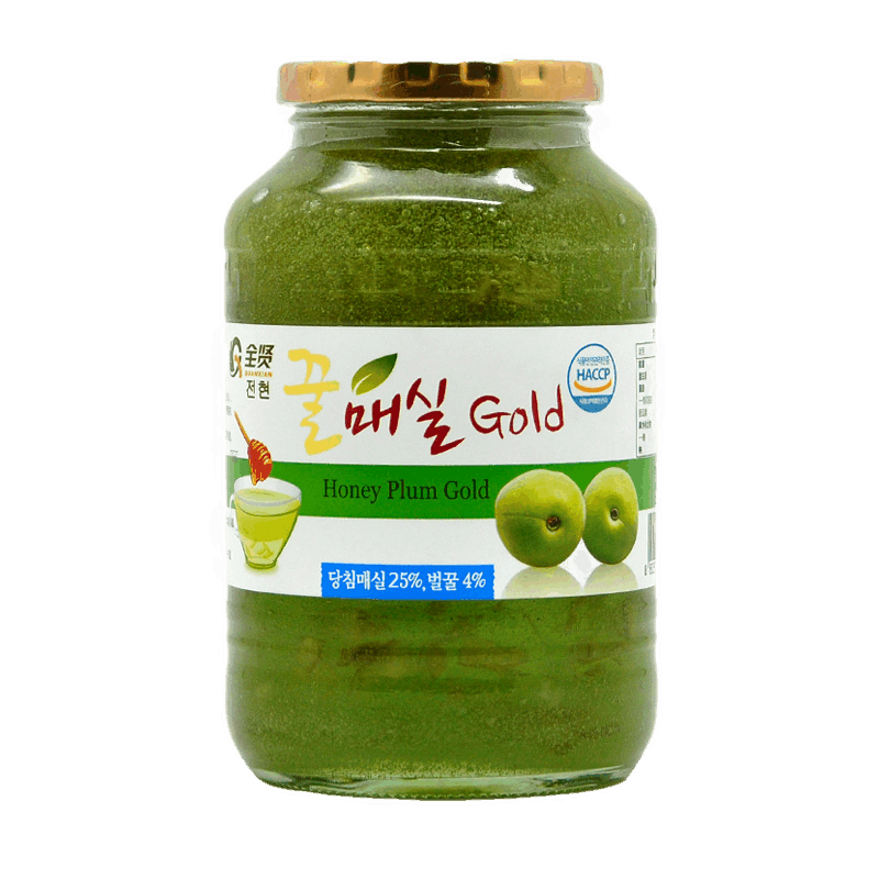 全贤蜂蜜青梅茶 1kg 全贤蜂蜜柚子茶韩国进口柠檬茶冲饮水果茶酱奶茶