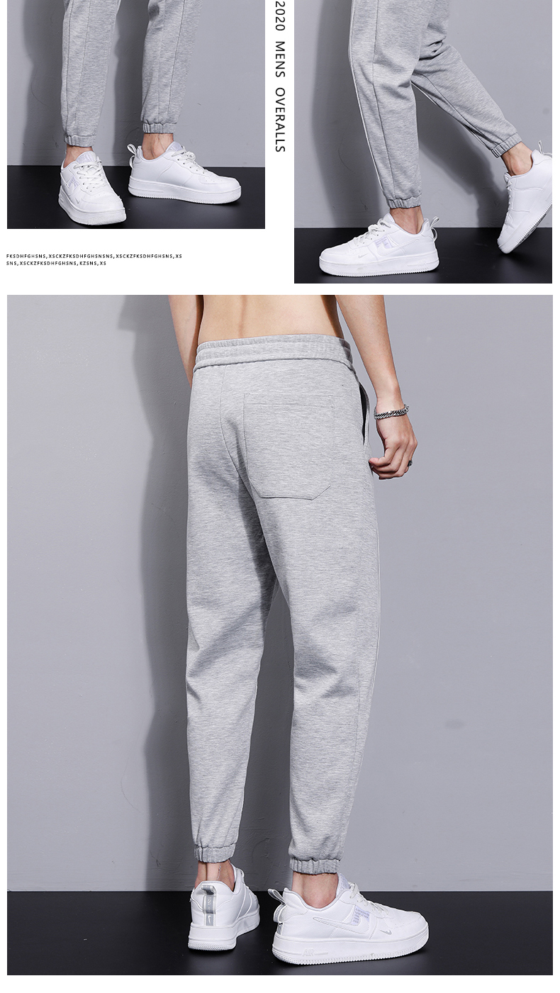 运动宽松束脚裤冰丝休闲裤子ya nike官方官网 白色 m【图片 价格 品牌