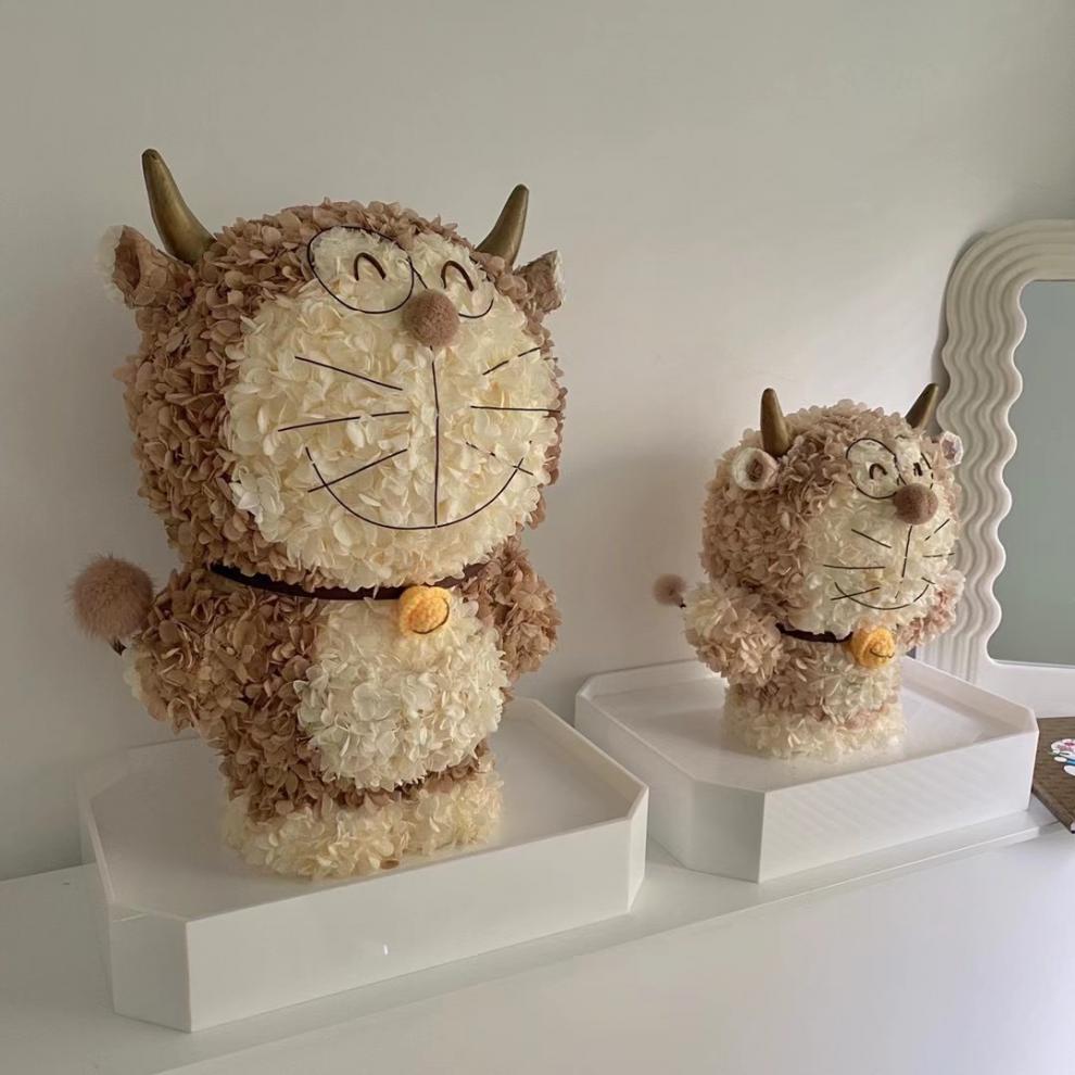 七夕节礼物高级仪式感七夕送女朋友礼物机器猫牛角多啦咧嘴哆啦a梦