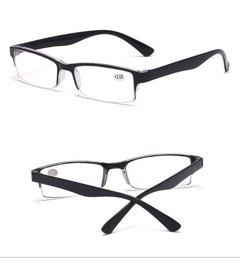 趣仕达新品老花墨镜一体式半框便携老花镜男女款超轻时尚简约微型中年