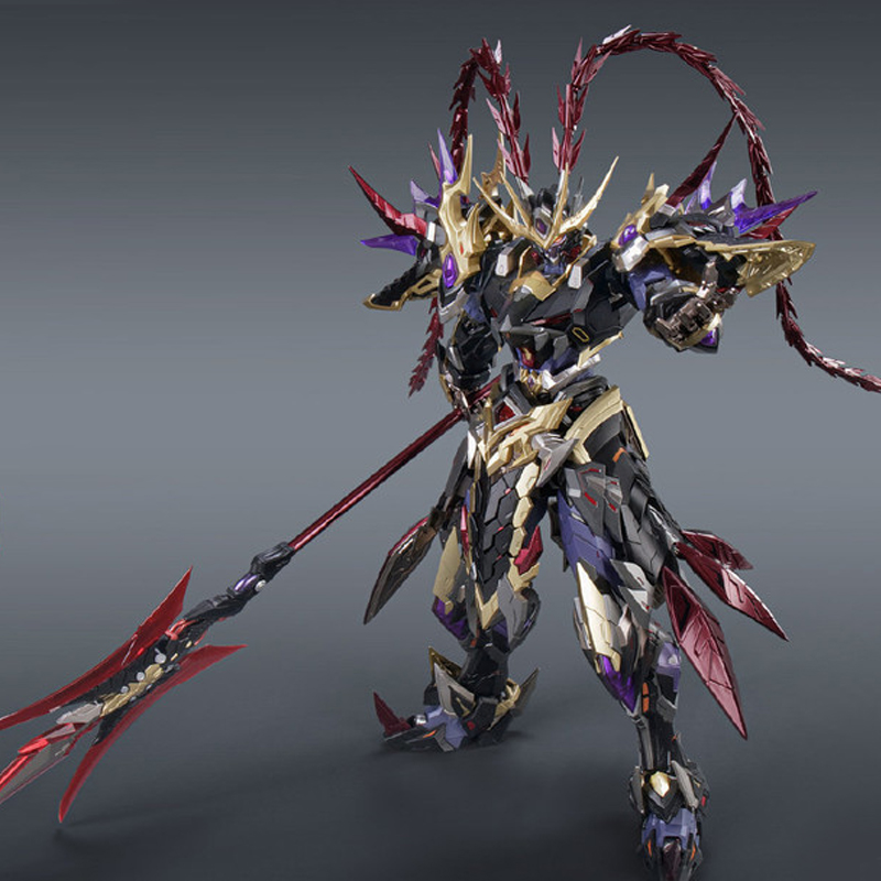 万代同款现货白龙曹仁高达模型黄龙白起青龙黑龙干将现货合金成品吕布