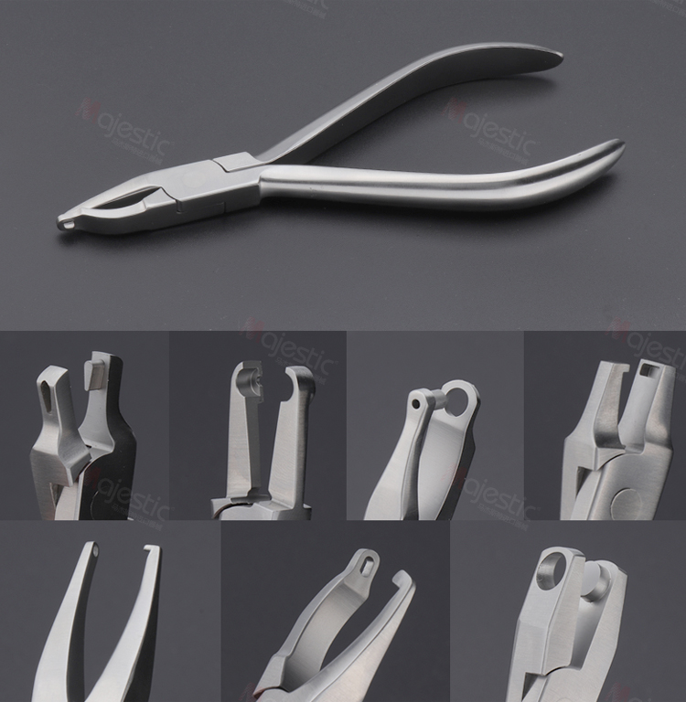 牙科隐形正畸工具技工钳子热成形钳口腔专用矫治器械材料1水平钳水平