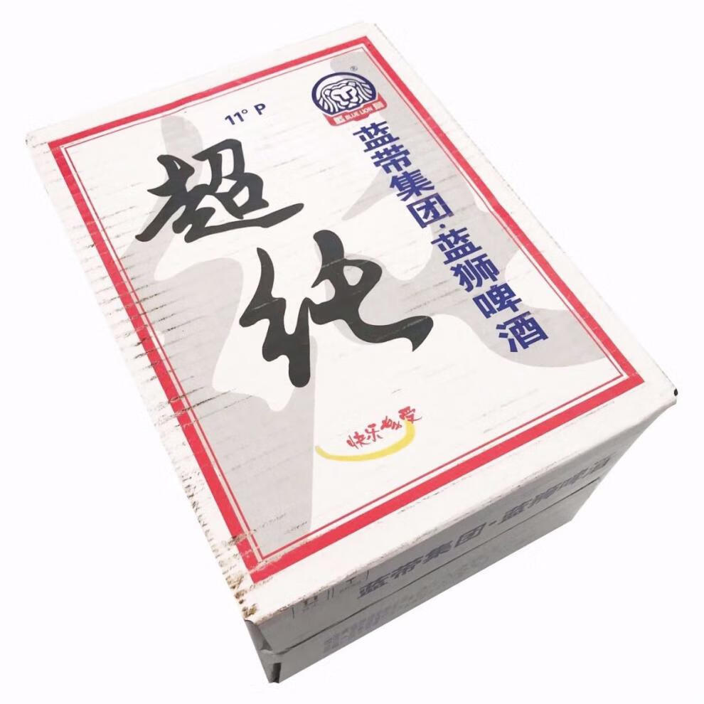 蓝带王啤酒11度12罐500ml蓝带新品细长罐精酿蓝狮超干超纯干啤黄熟