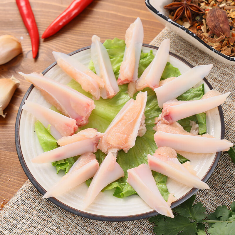 果亦橙 鸡胸软骨新鲜冷冻鸡三角骨鸡胸脆骨鸡脆骨油炸烧烤食材团建