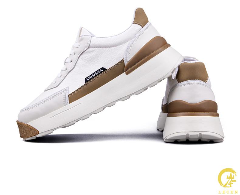 欧洲站品牌高档新款老爹鞋男夏季轻便男士休闲鞋帆布鞋小白鞋运动鞋