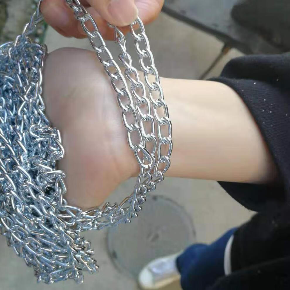 定制小铁链 灯链 吊链 悬挂 日光灯吊链 广告牌挂链 镀锌 铁链子2.