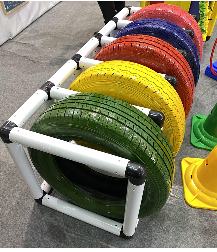 思迪萌轮胎幼儿园儿童感统教具户外体育活动体能训练器材玩具器械收纳