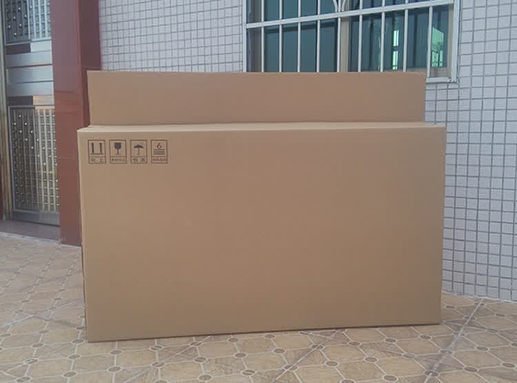 40505575寸液晶电视机纸盒泡沫护角自行车搬家纸箱子打
