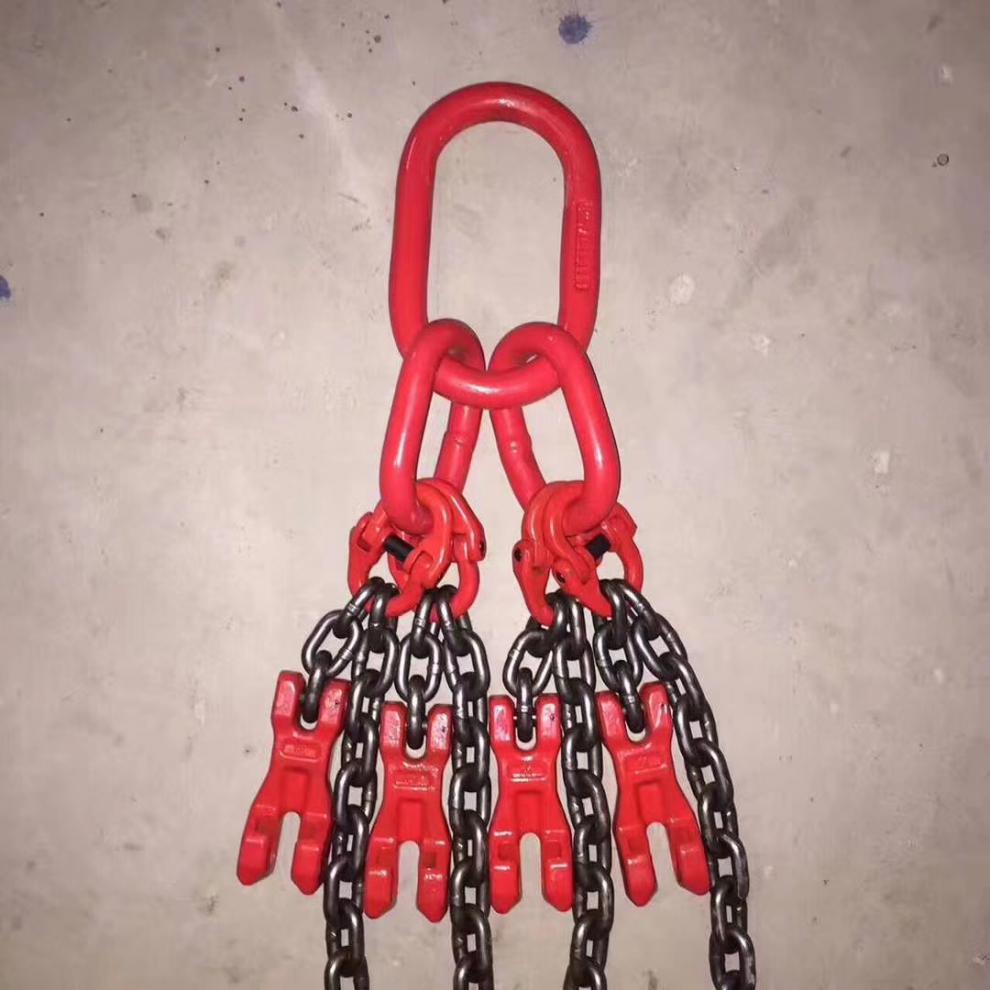 起重链条吊索具吊钩挂钩吊具行车吊车模具g80锰钢吊链吊装工具