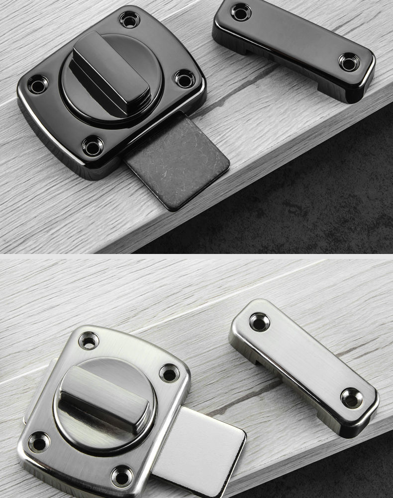 钥匙不锈刚插销门栓门扣防盗卫生间木门卧室反锁神器弹簧门闩锁扣门锁