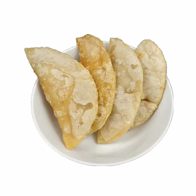 湖北仙桃监利特产现做鸡公饺手工特色小吃早餐米饺子煎饺蒸饺炸饺包米