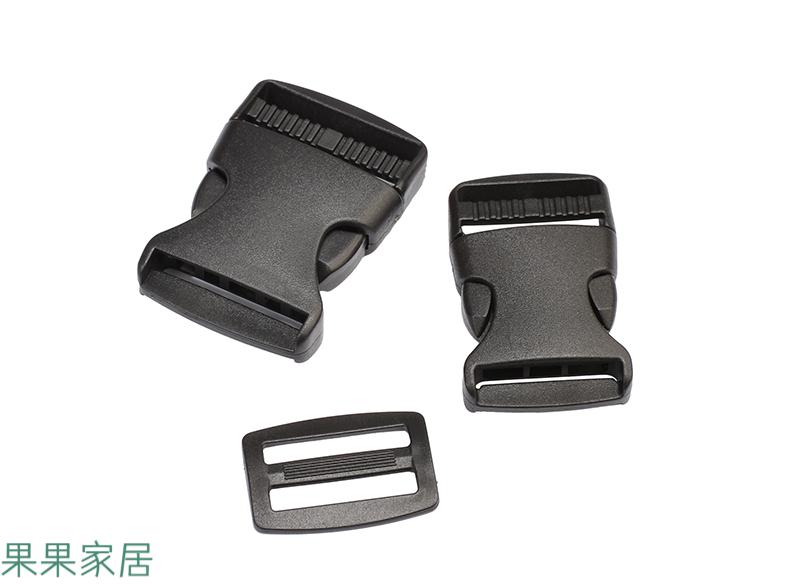 加厚尼龙插扣卡扣箱包配件书包扣子母安全扣织带腰挎包扣尼龙背包内径