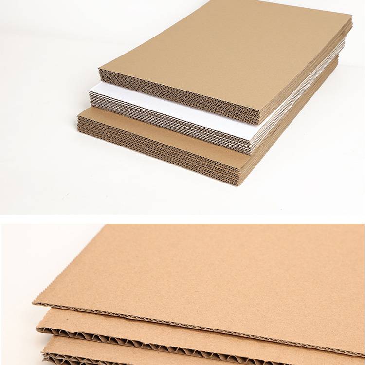 易豹 瓦楞纸 瓦楞纸板卡硬厚纸皮diy手工儿童垫板隔板白色纸板模型板