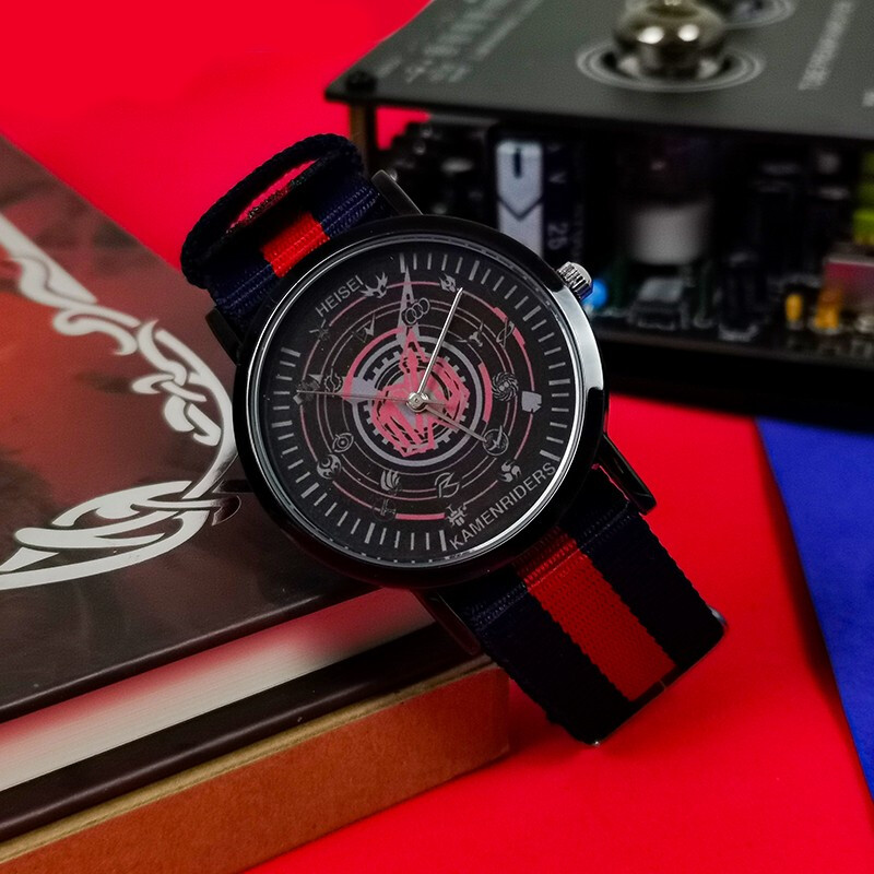 假面骑士手表时王周边build电子表防水动漫联名学生二次元石英表 时