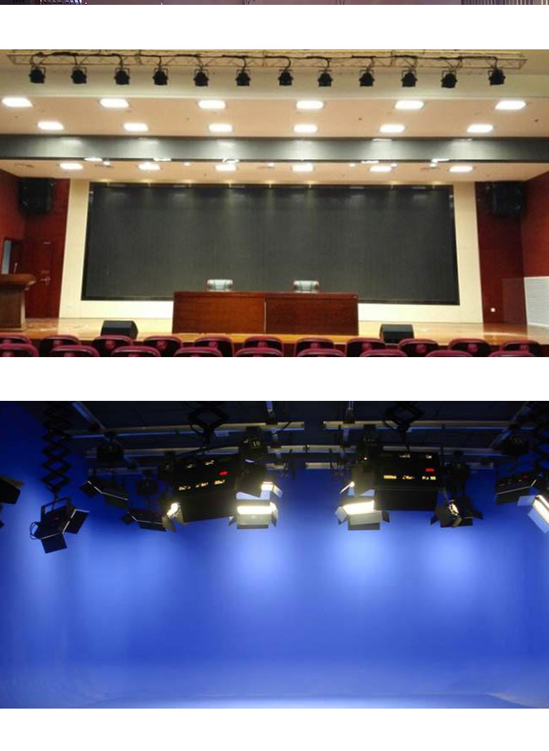 三基色面光灯 led会议灯柔光灯演播室影视摄影面光灯车展舞台灯光补光