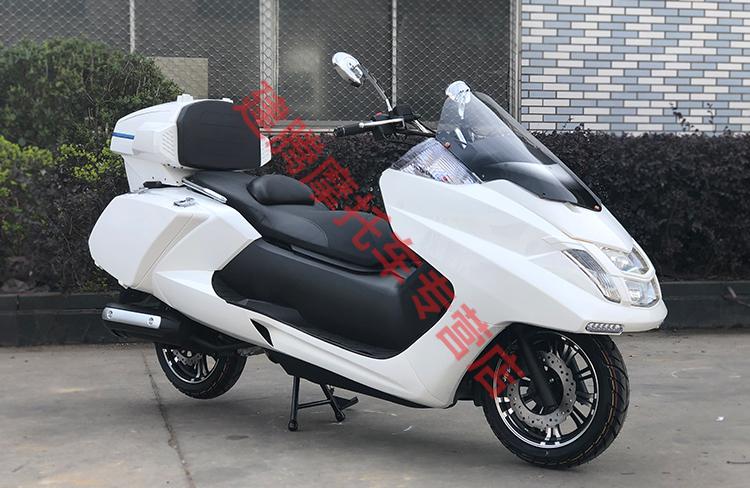 定制全新巡洋舰t2大型踏板摩托车跑车国四电喷燃油男女式助力车可上牌