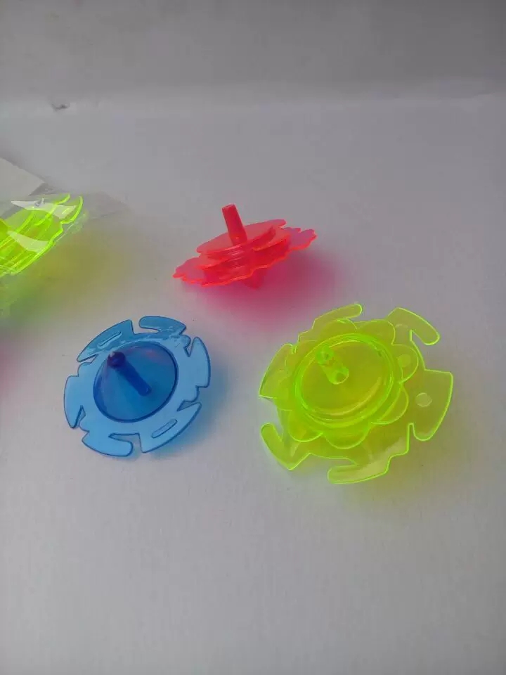 老式减压儿童塑料迷你陀螺玩具手动拧转小陀螺口袋陀螺 大玩具 木质手