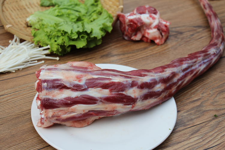 新鲜牛尾巴3/5斤农家放养黄牛尾生鲜牛尾段现杀速冻牛尾骨 3斤(大小