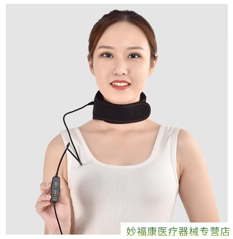 颈椎加热器护颈带热敷保暖护颈椎脖套发热颈托套神器电加热围脖自发热