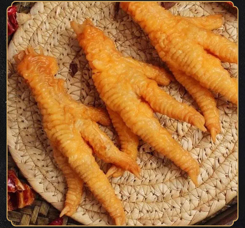 虎皮凤爪【48小时发货】威康广式炸凤爪鸡爪子黄金虎皮凤爪炸虎皮鸡爪