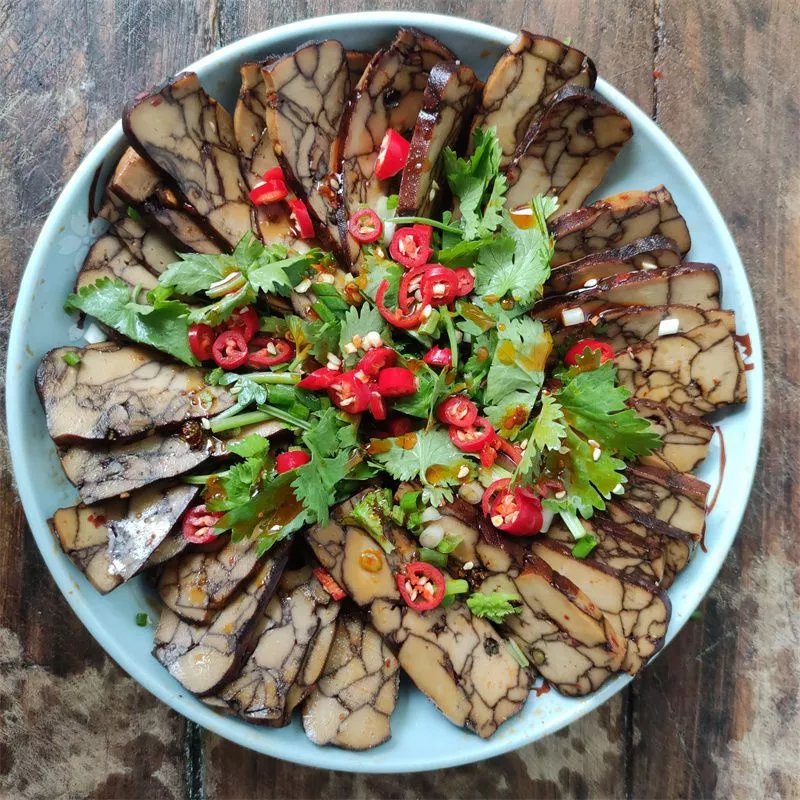 渠县土溪豆腐干168克五香麻辣味土溪豆干渠县特产小吃开袋即食华海春