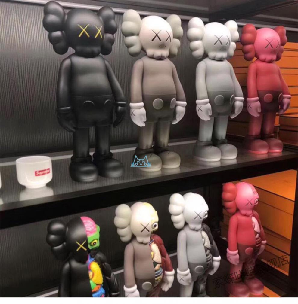 kwas半解剖公仔潮流摆件mandkaws玩具礼物玩偶大型门神卡瓦斯 8寸中国