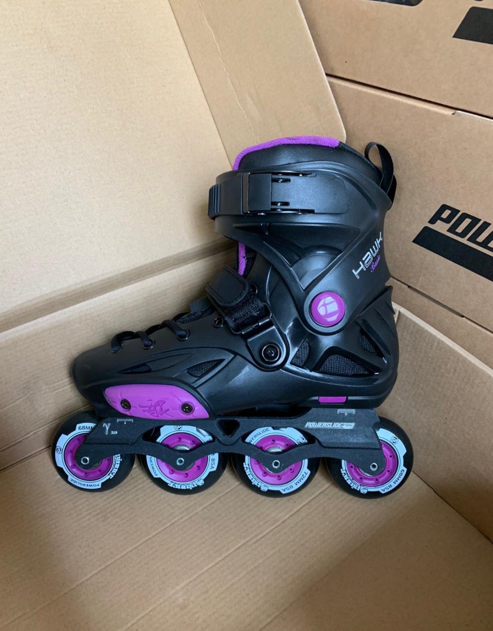 费斯轮滑鞋 乐秀多款成人溜冰鞋大学生轮滑鞋儿童青少年费斯平花鞋