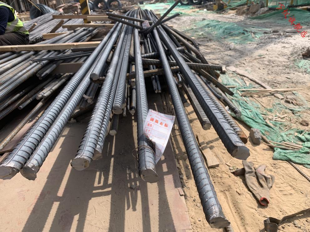 钢筋布标钢筋加工地后台料牌布标牌单防水防晒字迹清晰200米长定制