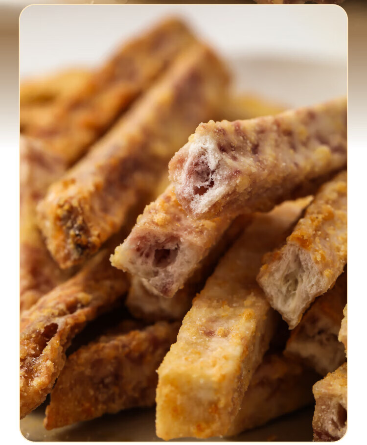 头条芋头酥蟹黄香葱味香芋条 知食大爆炸 蟹黄味芋头条1袋装【图片