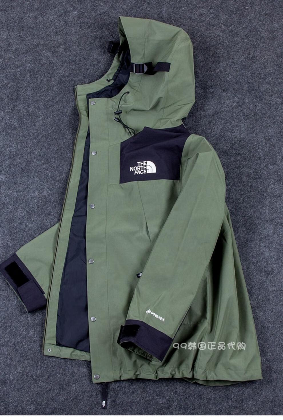 韩国thenorthface/北面1990男女冲锋衣gtx防风防水gore-tex外套 雪山