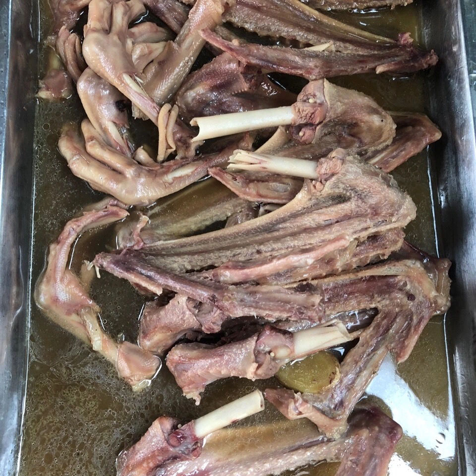 李家亭 正宗熟食熏烧鹅 盐水鹅 卤鹅 老鹅卤味传承 兴化卤味 半只750g