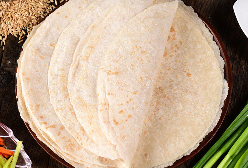 山东手工单饼大饼无油速食卷饼手抓软面饼卷菜软煎饼早餐烙饼3斤家庭