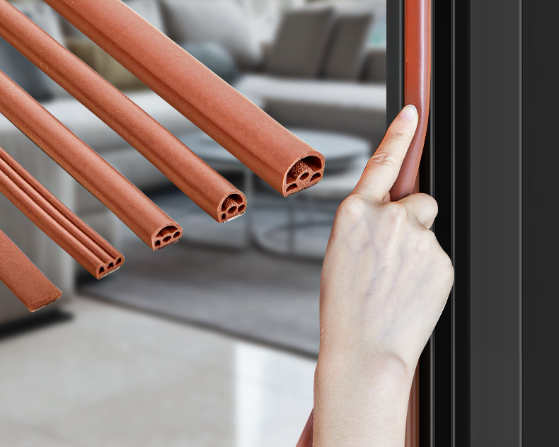 家韵门窗密封条门缝垫防盗门隔音门框防撞缝隙贴强力自粘门防漏风胶条