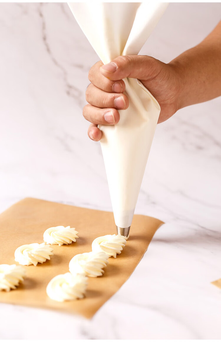 惢琪裱花袋宝宝辅食棉裱花袋蛋糕奶油帆布挤曲奇重复多次使用家用塑料